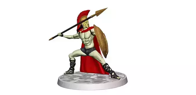 Spartan 8 Starter set Light spartan army 3D print model