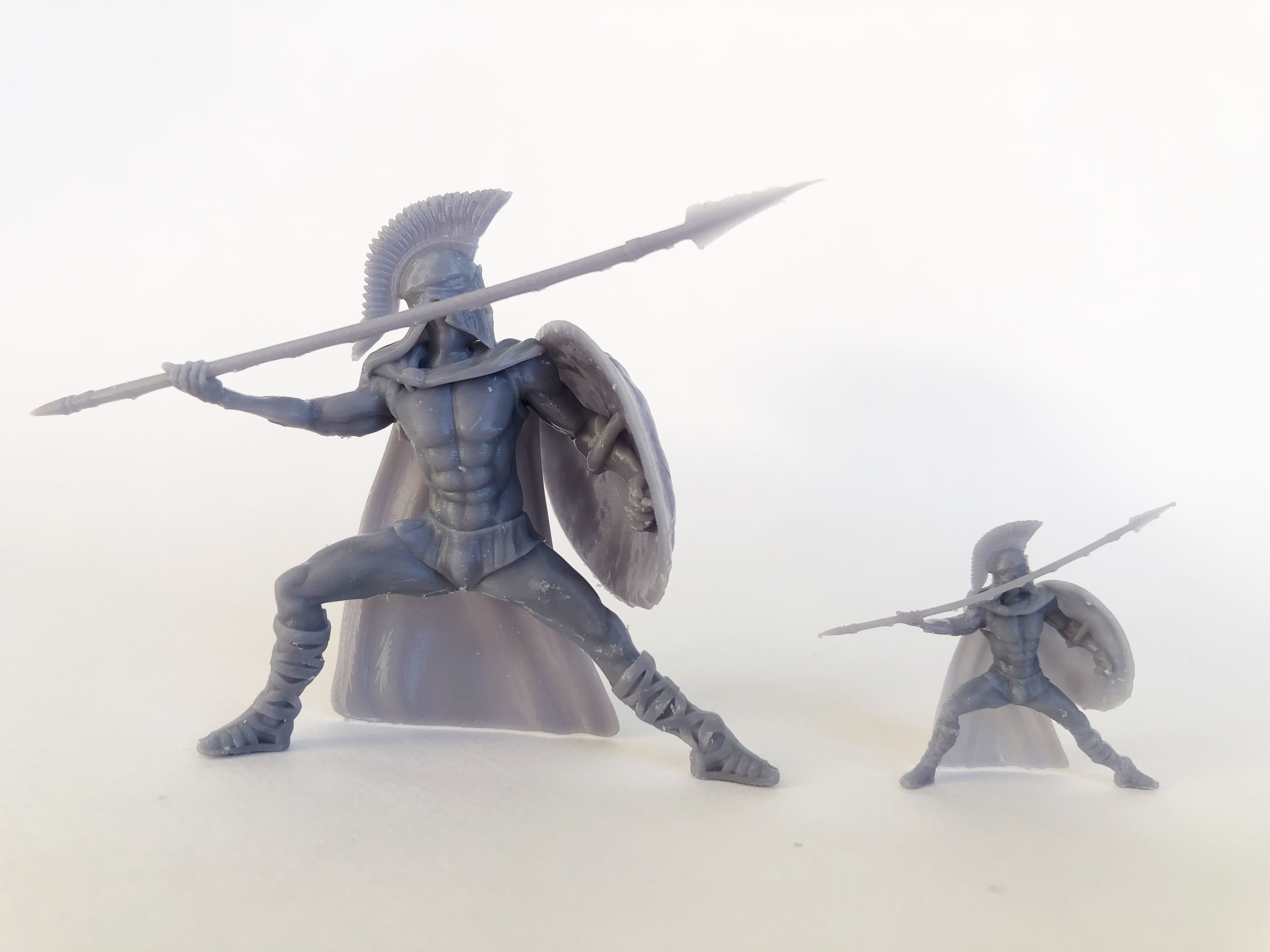 Spartan 8 Starter set Light spartan army 3D print model_5