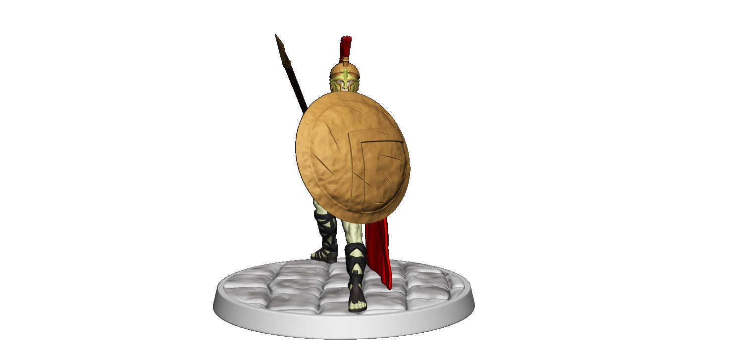 Spartan 8 Starter set Light spartan army 3D print model_19