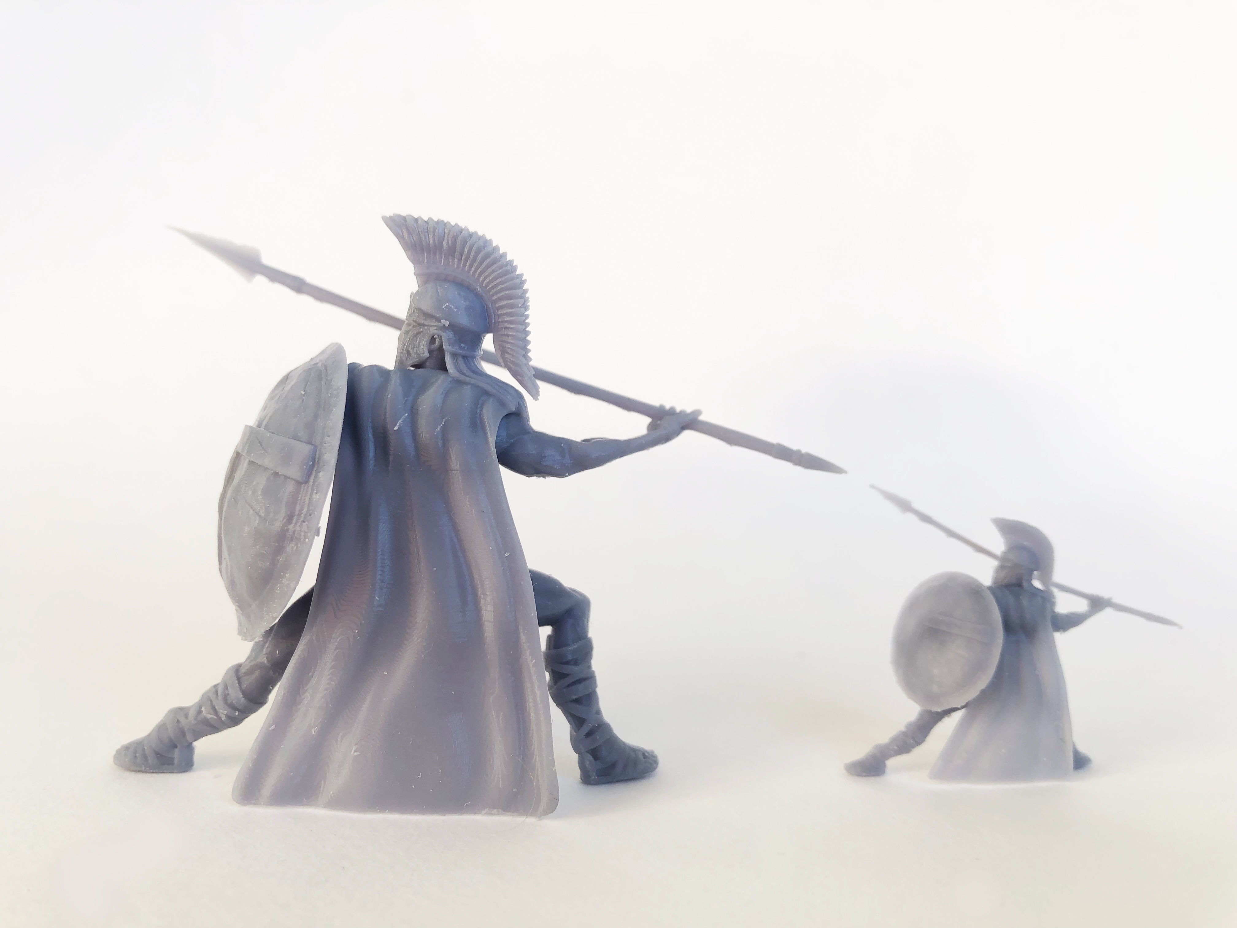 Spartan 8 Starter set Light spartan army 3D print model_7