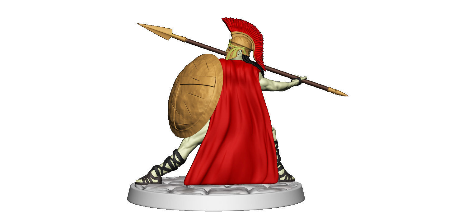 Spartan 8 Starter set Light spartan army 3D print model_21