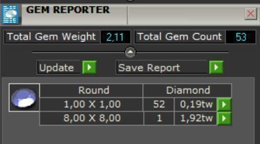 Elegant Gemstone Ring P-01-366 3D print model_8