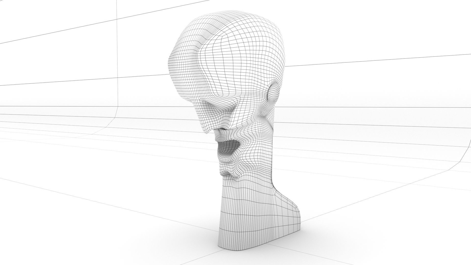 laos Cabeca De Cristo 3D model_7