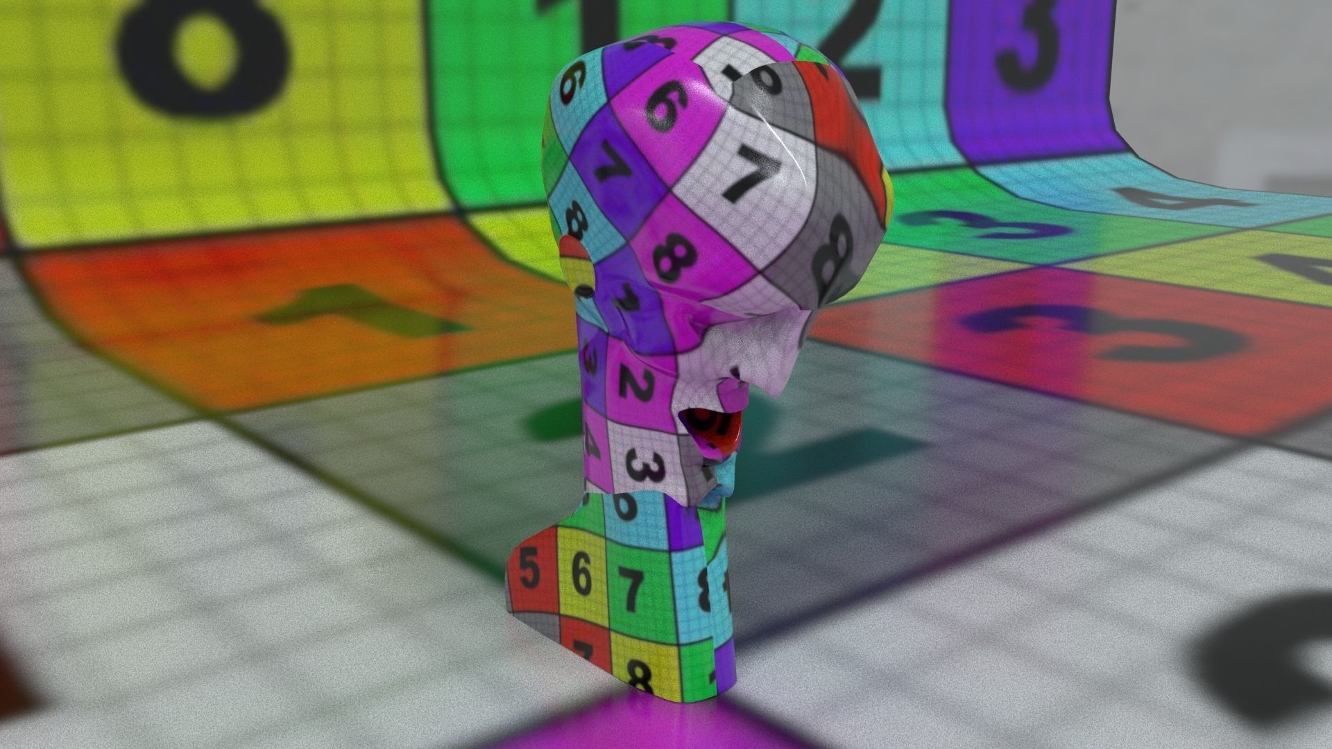 laos Cabeca De Cristo 3D model_11