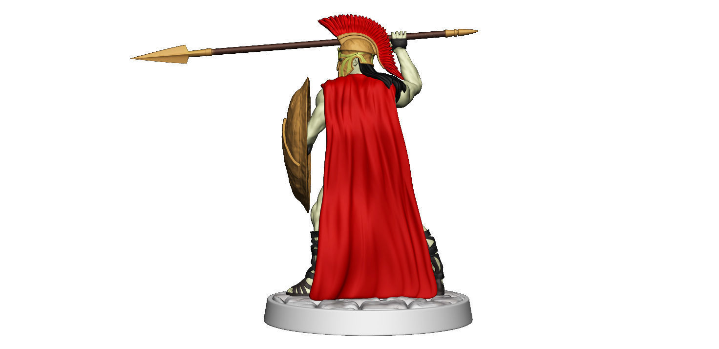 Spartan 10 Starter set Light spartan army 3D print model_21