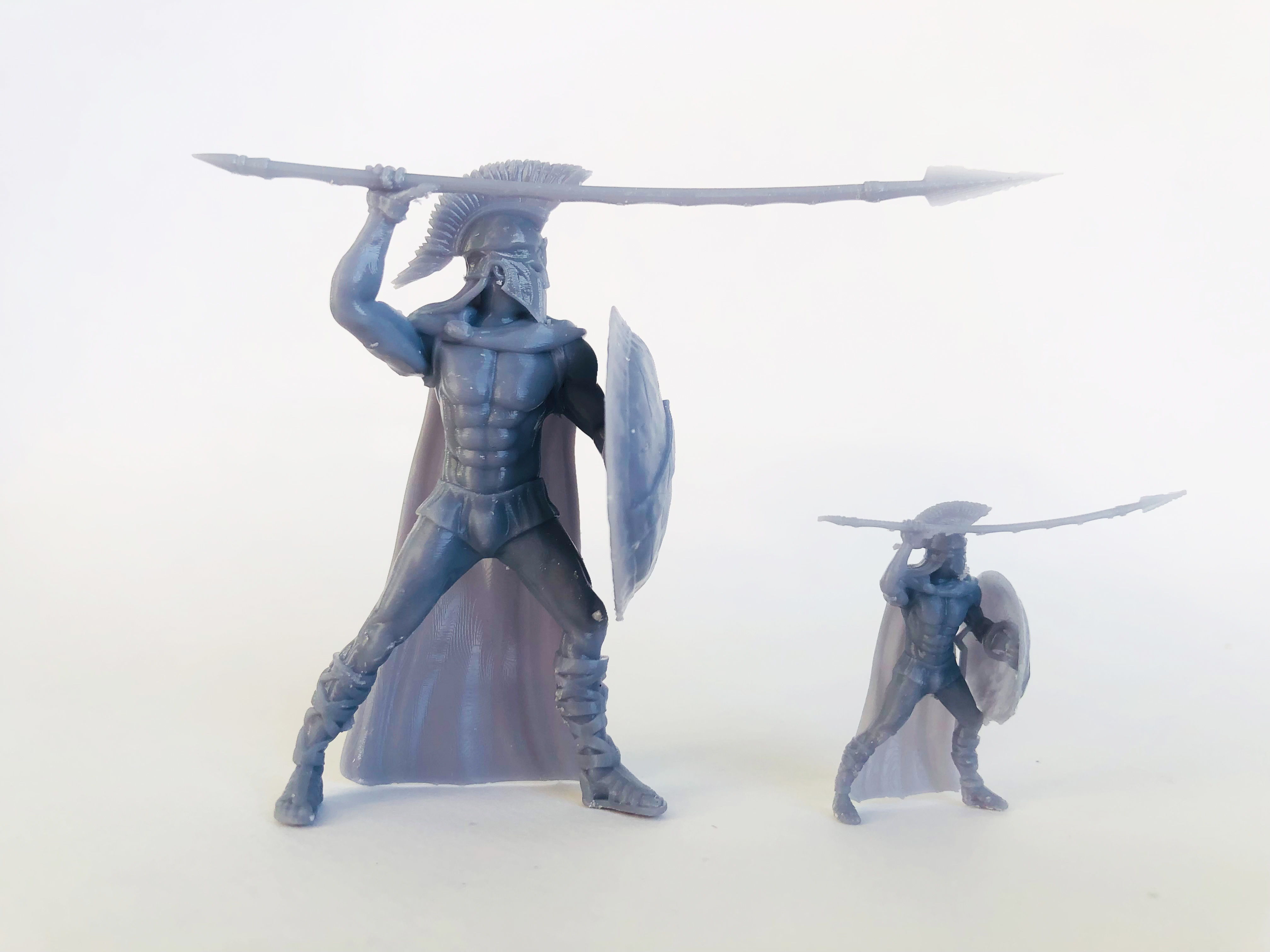 Spartan 10 Starter set Light spartan army 3D print model_6