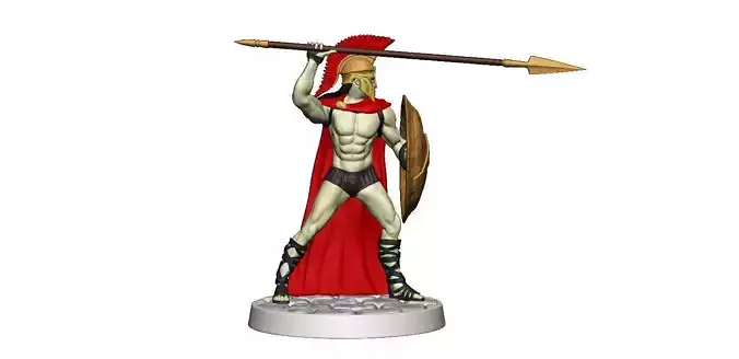 Spartan 10 Starter set Light spartan army 3D print model