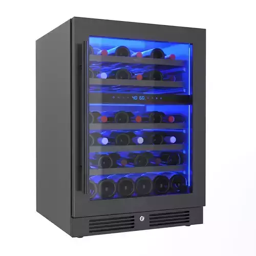 Zephyr Dual Zone Wine Cooler 3D model