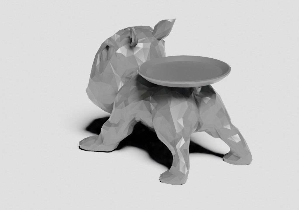 Bulldog 3D print model_4