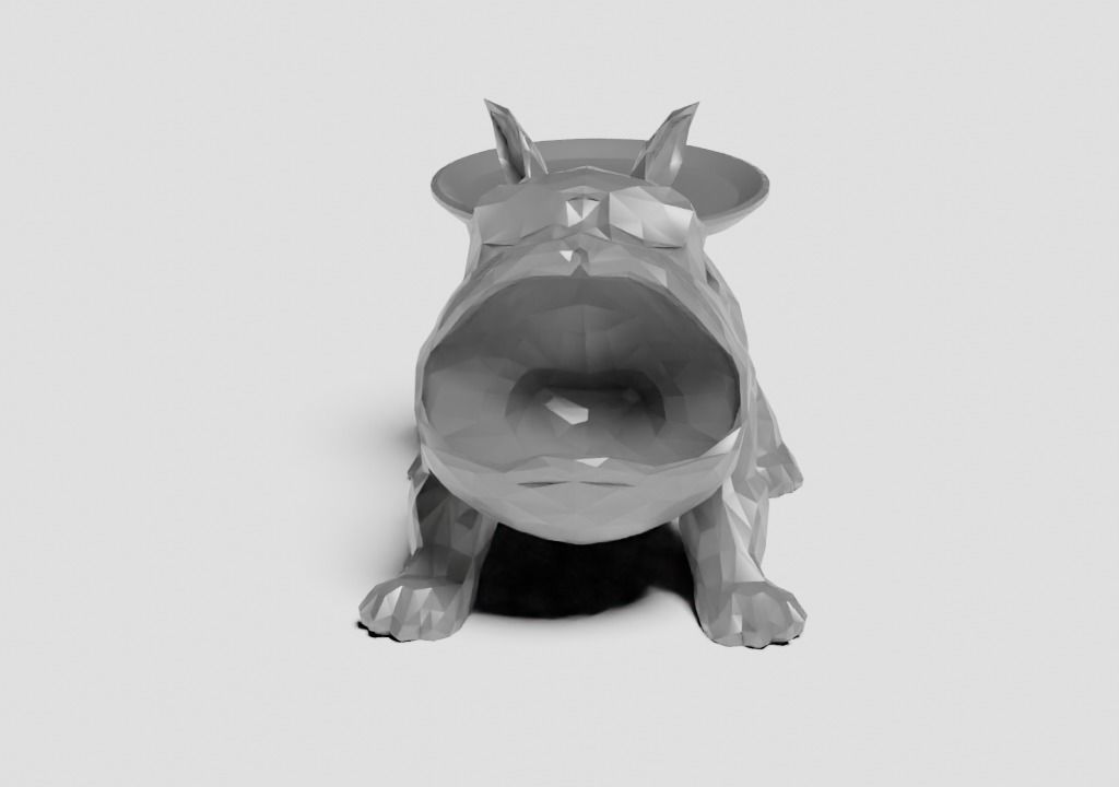 Bulldog 3D print model_2