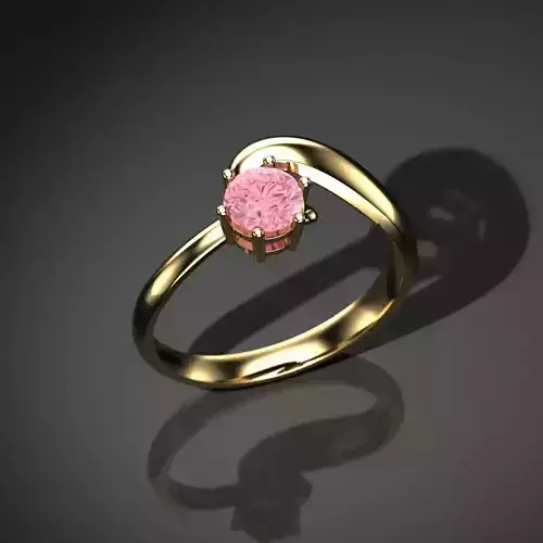 Fancy Engagement Ring P-01-367