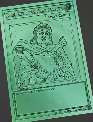 DIAN KETO THE CURE MASTER - YU-GI-OH Free 3D print model