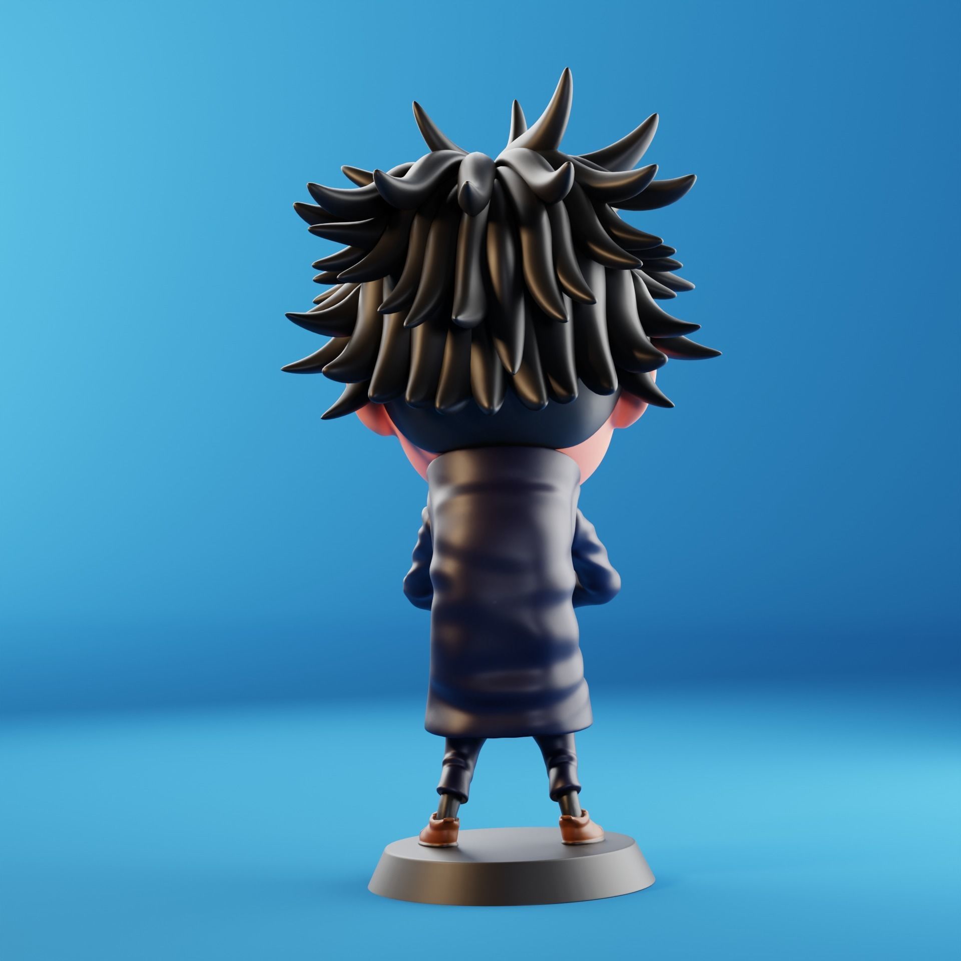 Megumi Fushiguro Chibi 3D print model_6