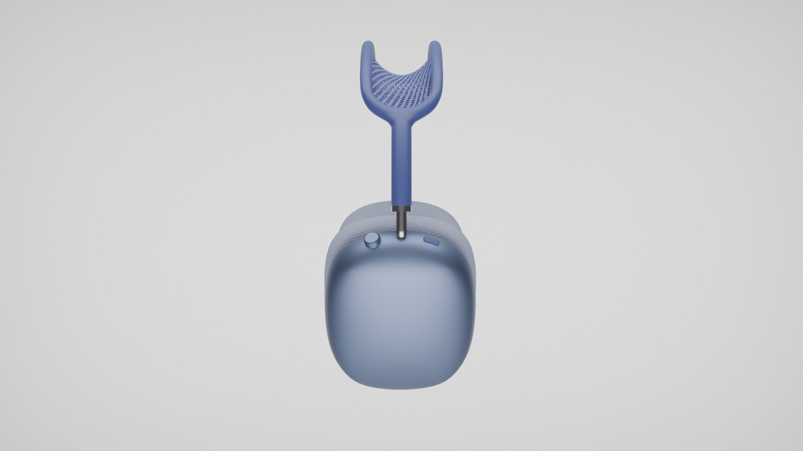 Airpods MAX Blue 3D model_5