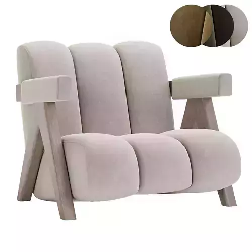 KARMAN armchair By artipiecesparis 3D model
