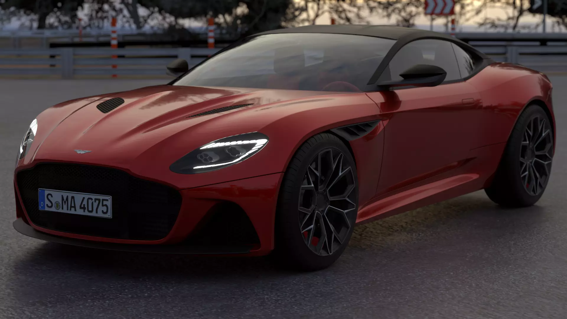 Aston Martin DBS Superleggera 3D model_0