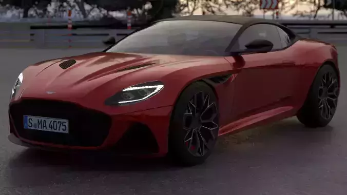 Aston Martin DBS Superleggera 3D model