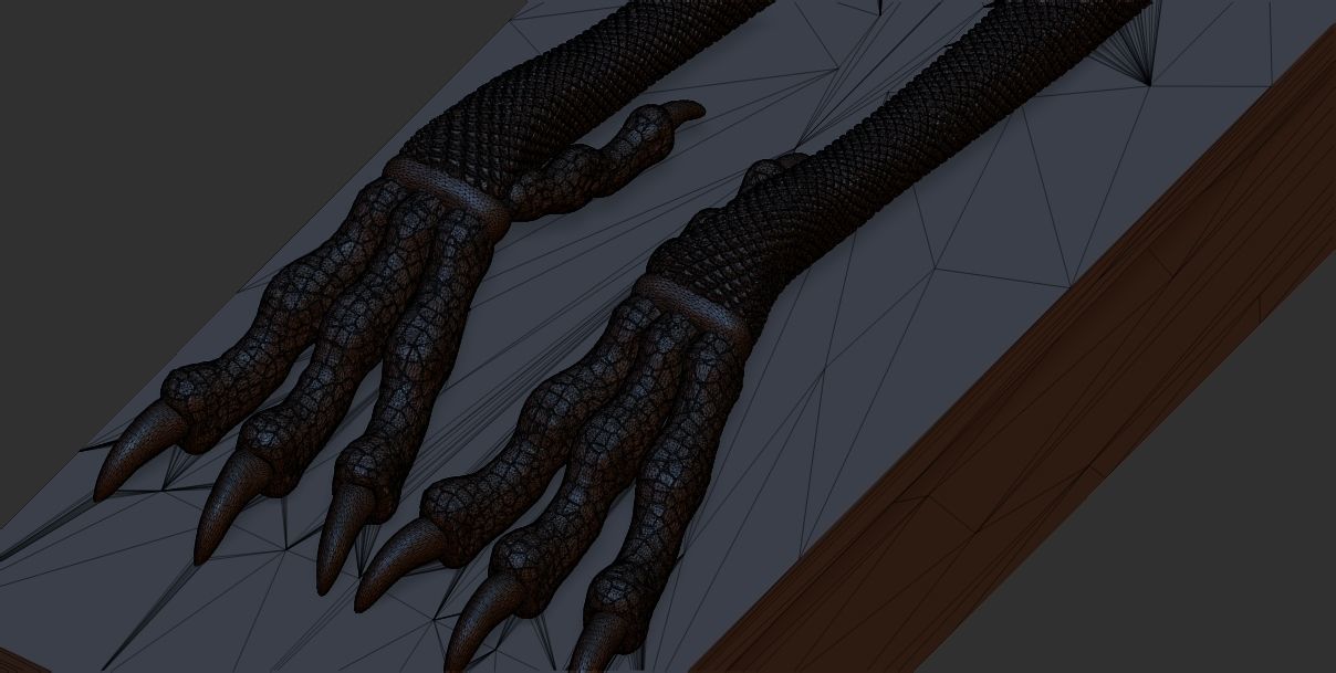 Thoth  Ibis Egyptian  pharaoh God 3D printable model 3D print model_8