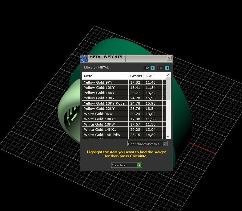two Ring generous overlapping bands 1098 3D print model_7