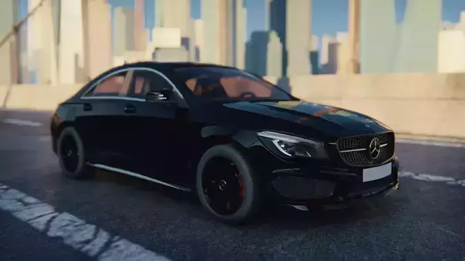 Mercedes Benz CLA Class AMG 3D model 3D model