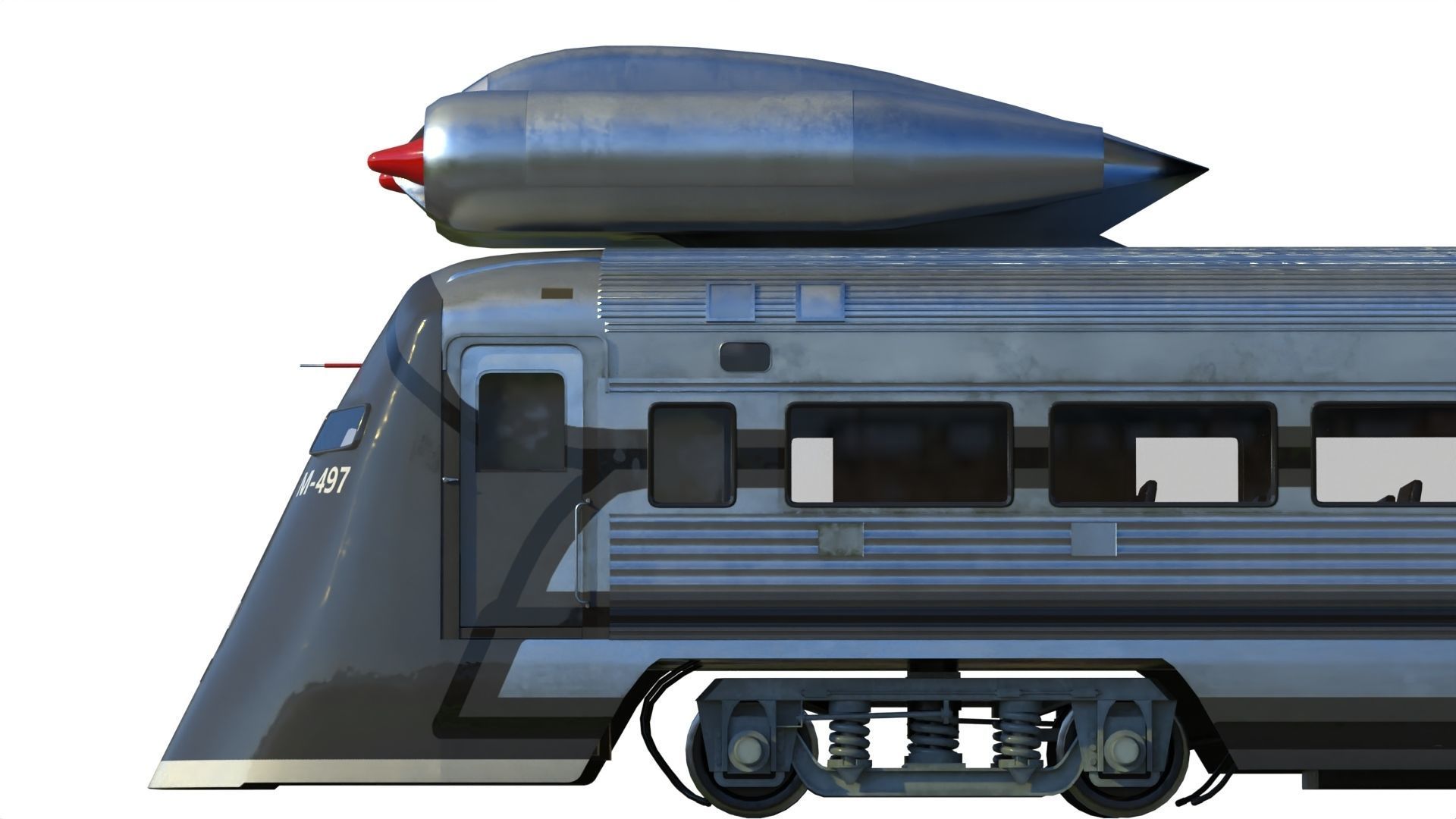 M-497 Black Beetle 3D model_5