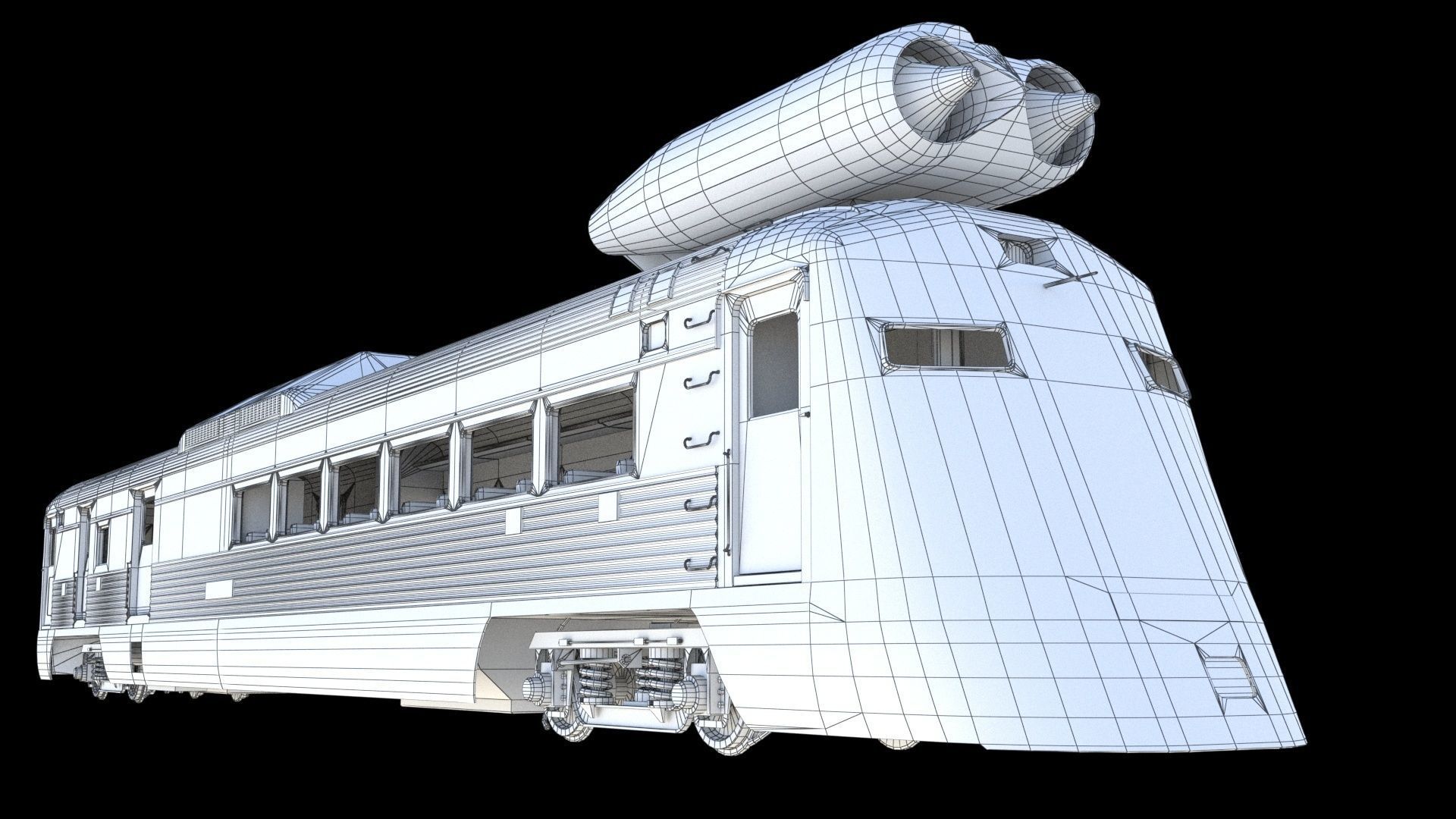 M-497 Black Beetle 3D model_24