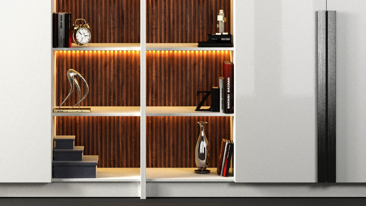 Cabinet GZ-W1001 3D model_1