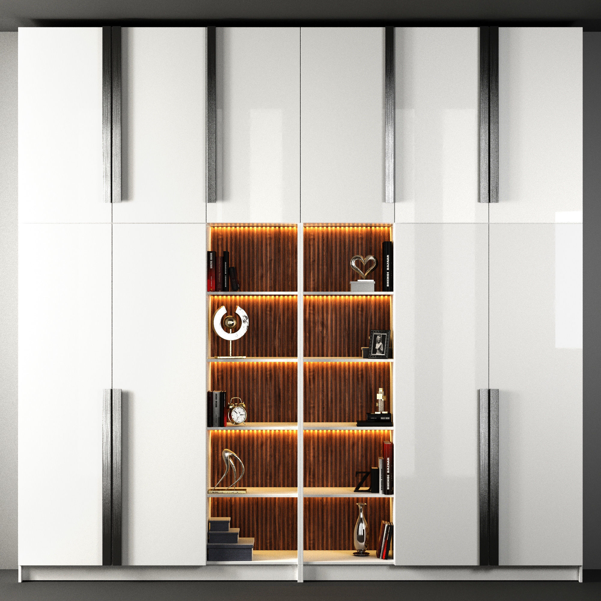 Cabinet GZ-W1001 3D model_3