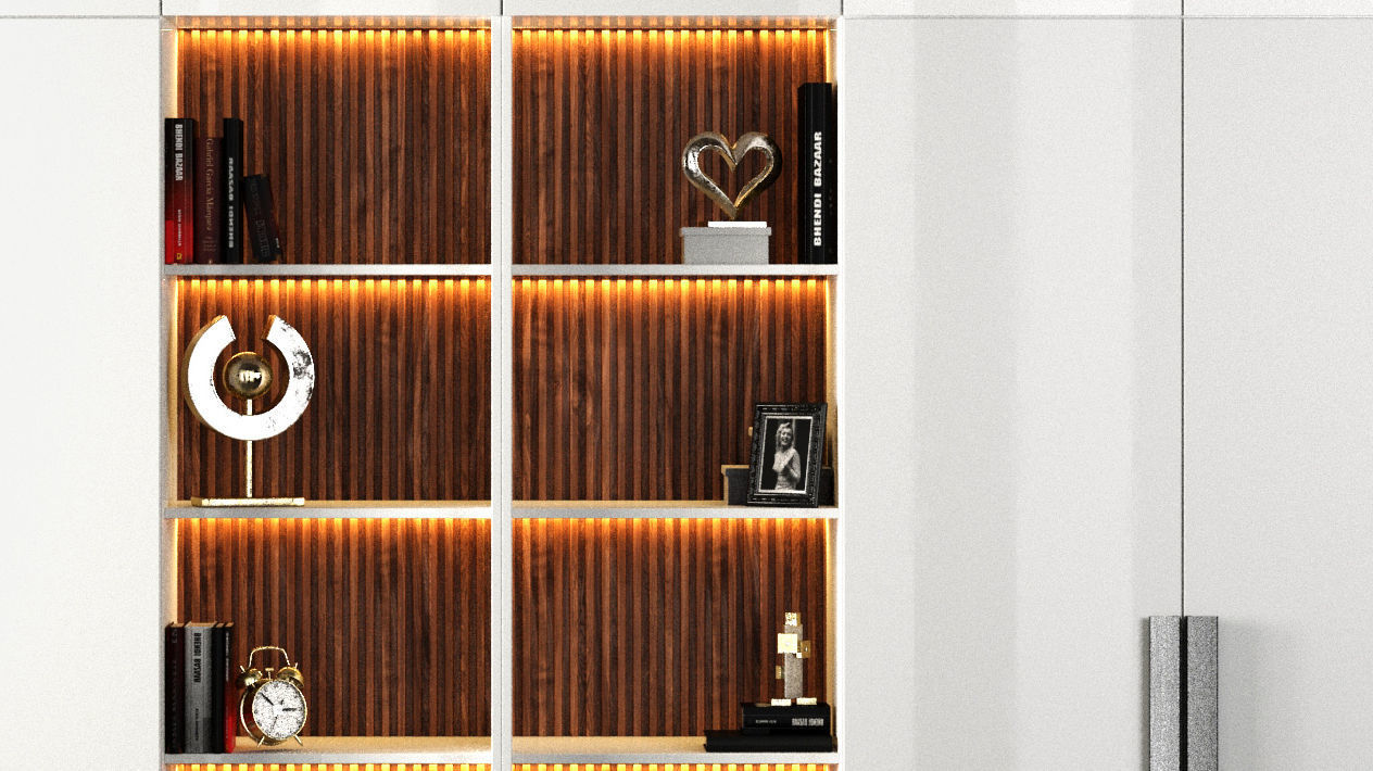 Cabinet GZ-W1001 3D model_2