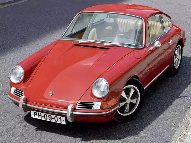 Porsche 911 1964 3D model