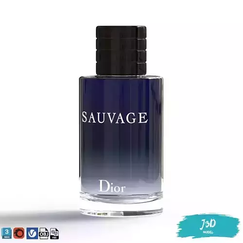DIOR SAUVAGE 3D model
