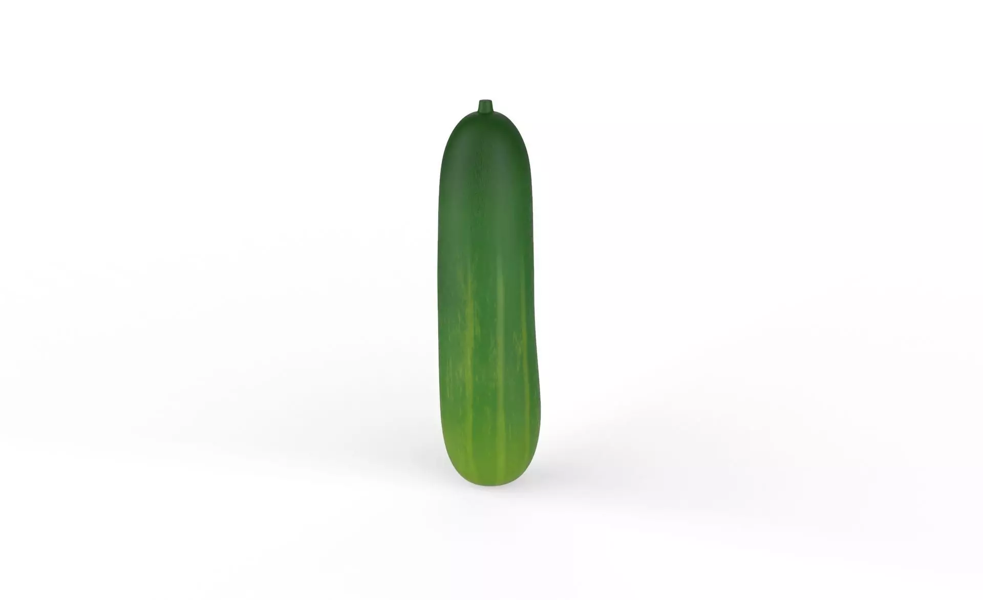Prop29 Cucumber Fruit Low-poly 3D model_0
