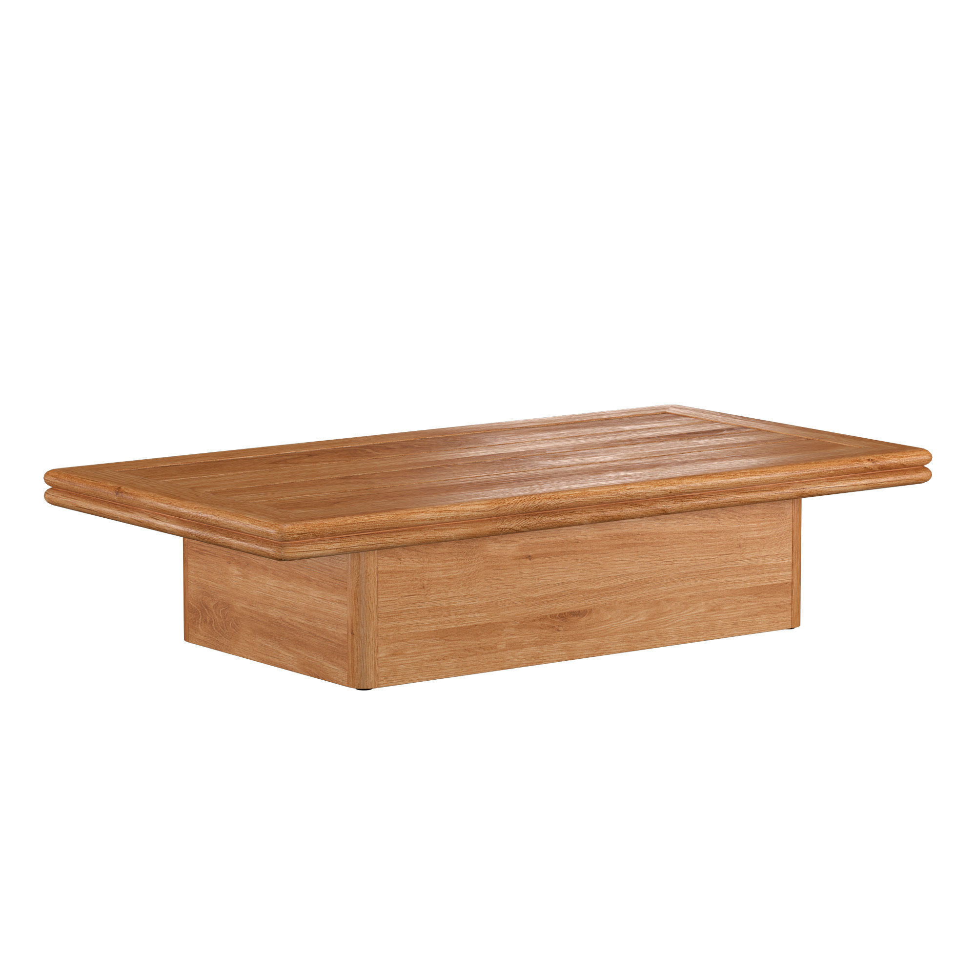 BONDI TEAK RECTANGULAR COFFEE TABLE 3D model_1