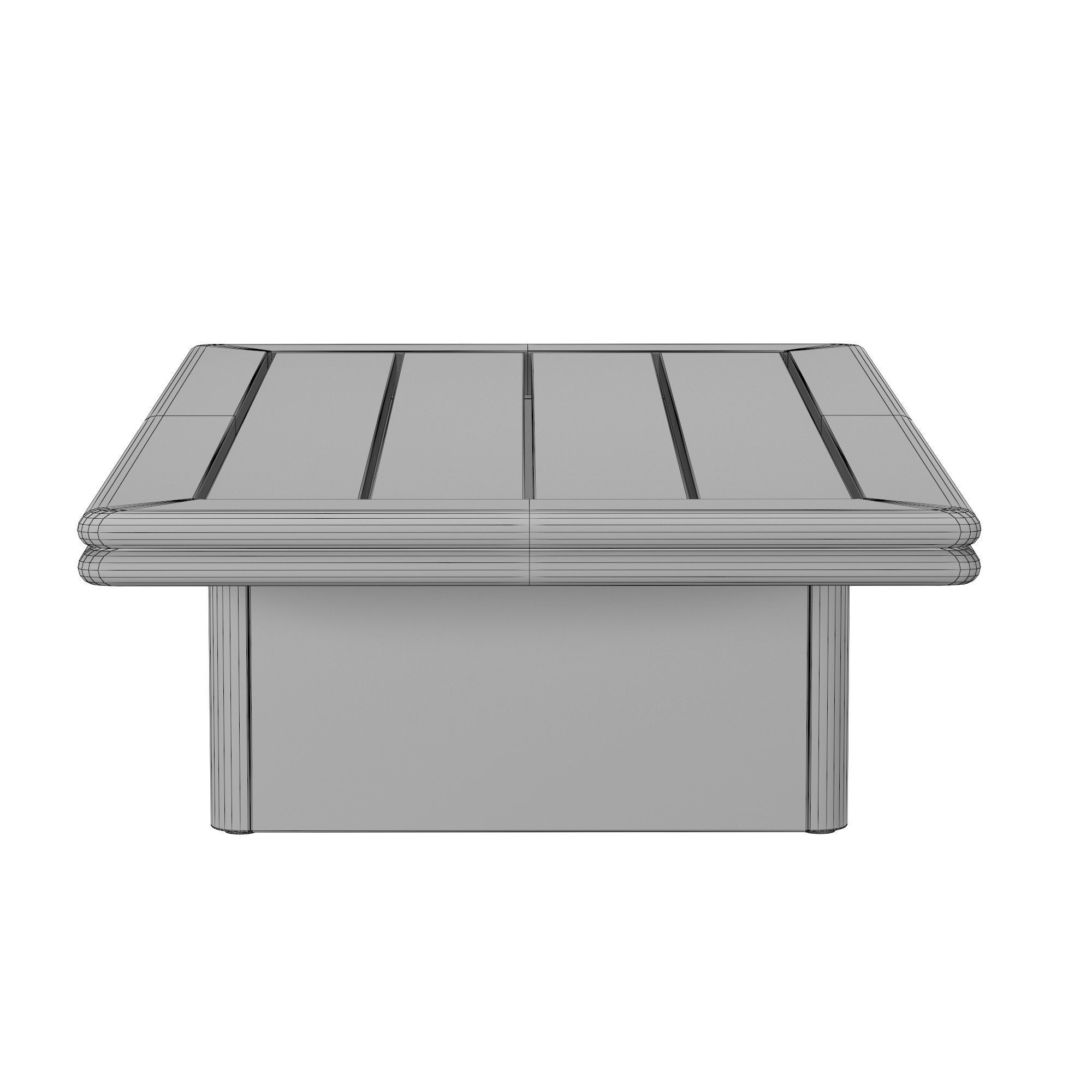 BONDI TEAK RECTANGULAR COFFEE TABLE 3D model_5