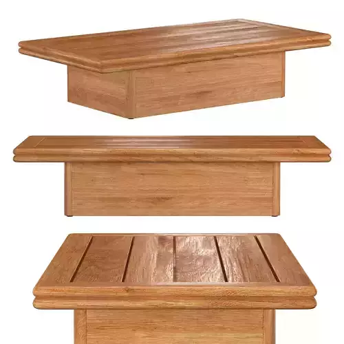 BONDI TEAK RECTANGULAR COFFEE TABLE