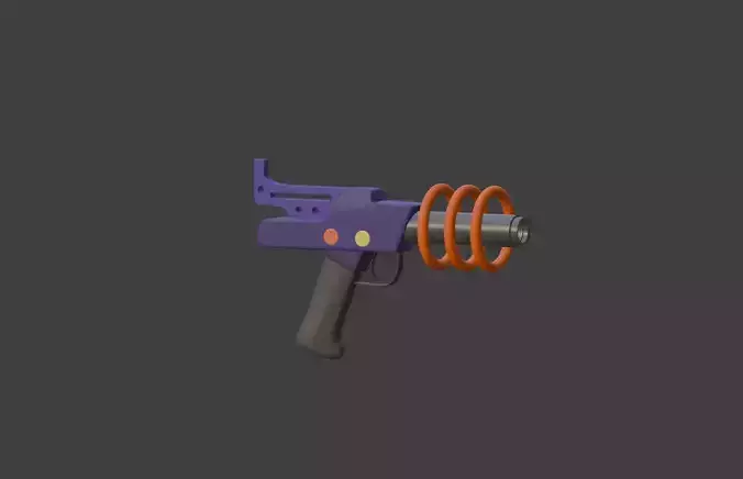Spacegun - Terraria Inspired Low Poly Weapon