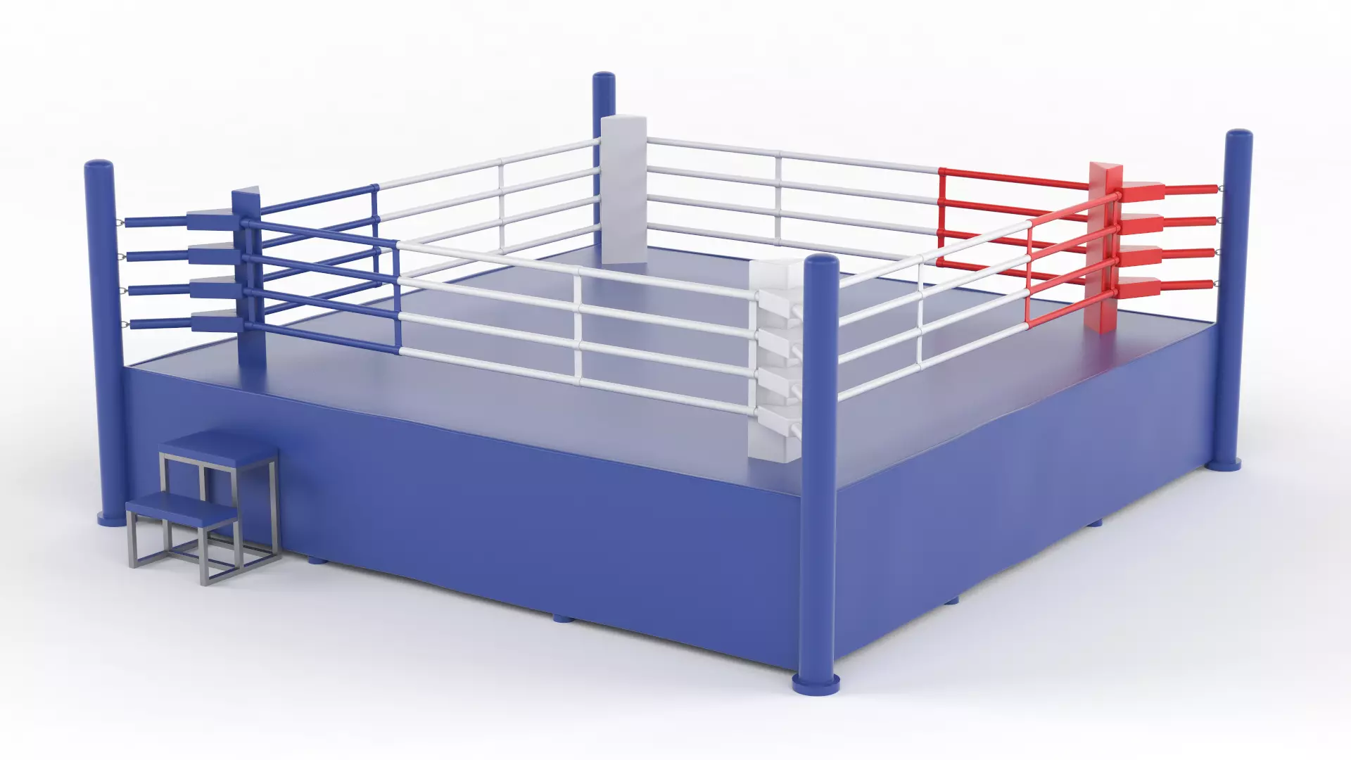 Boxing Ring 3D model_0