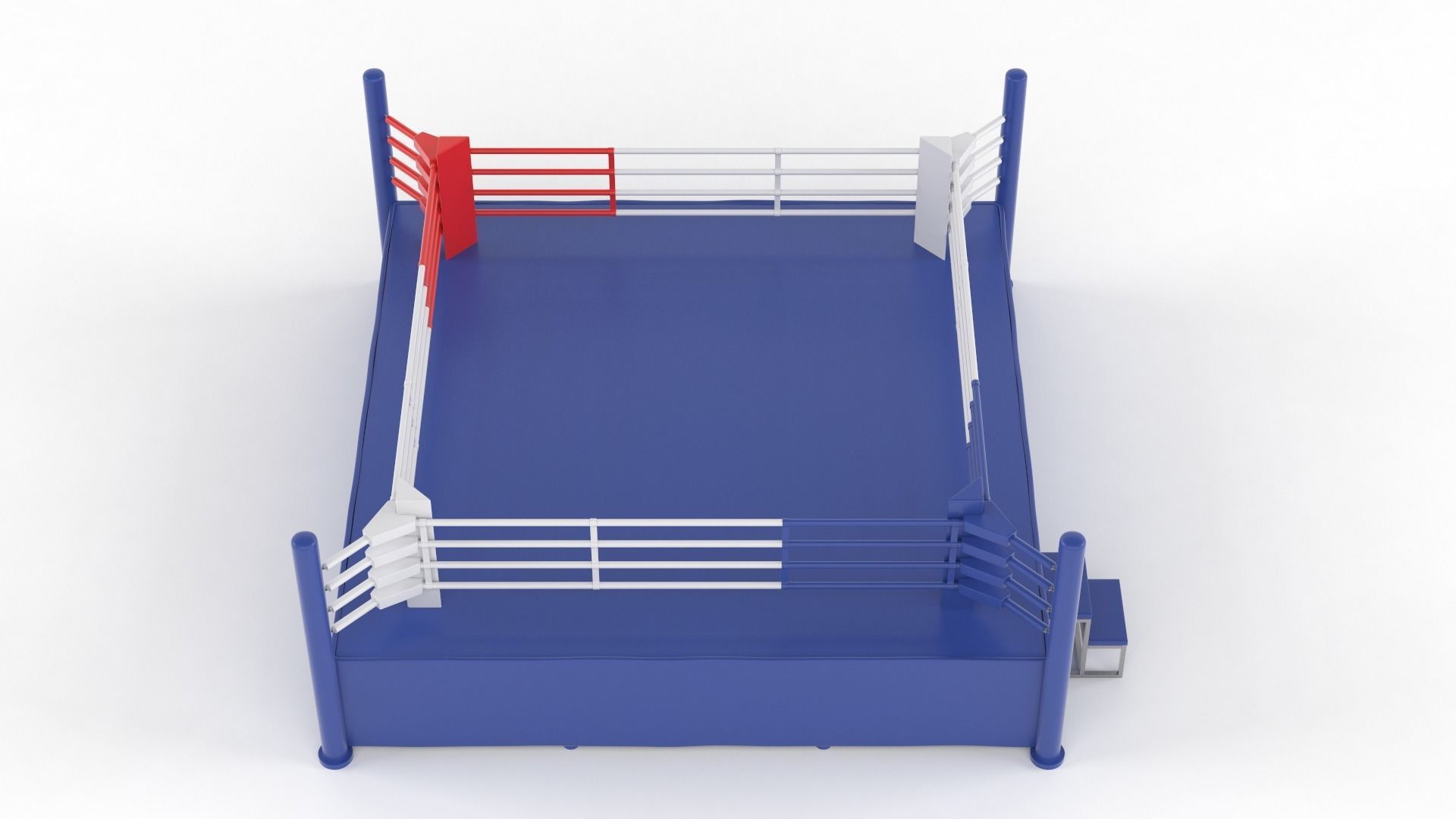Boxing Ring 3D model_3