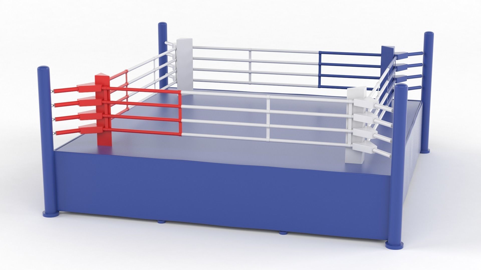 Boxing Ring 3D model_5