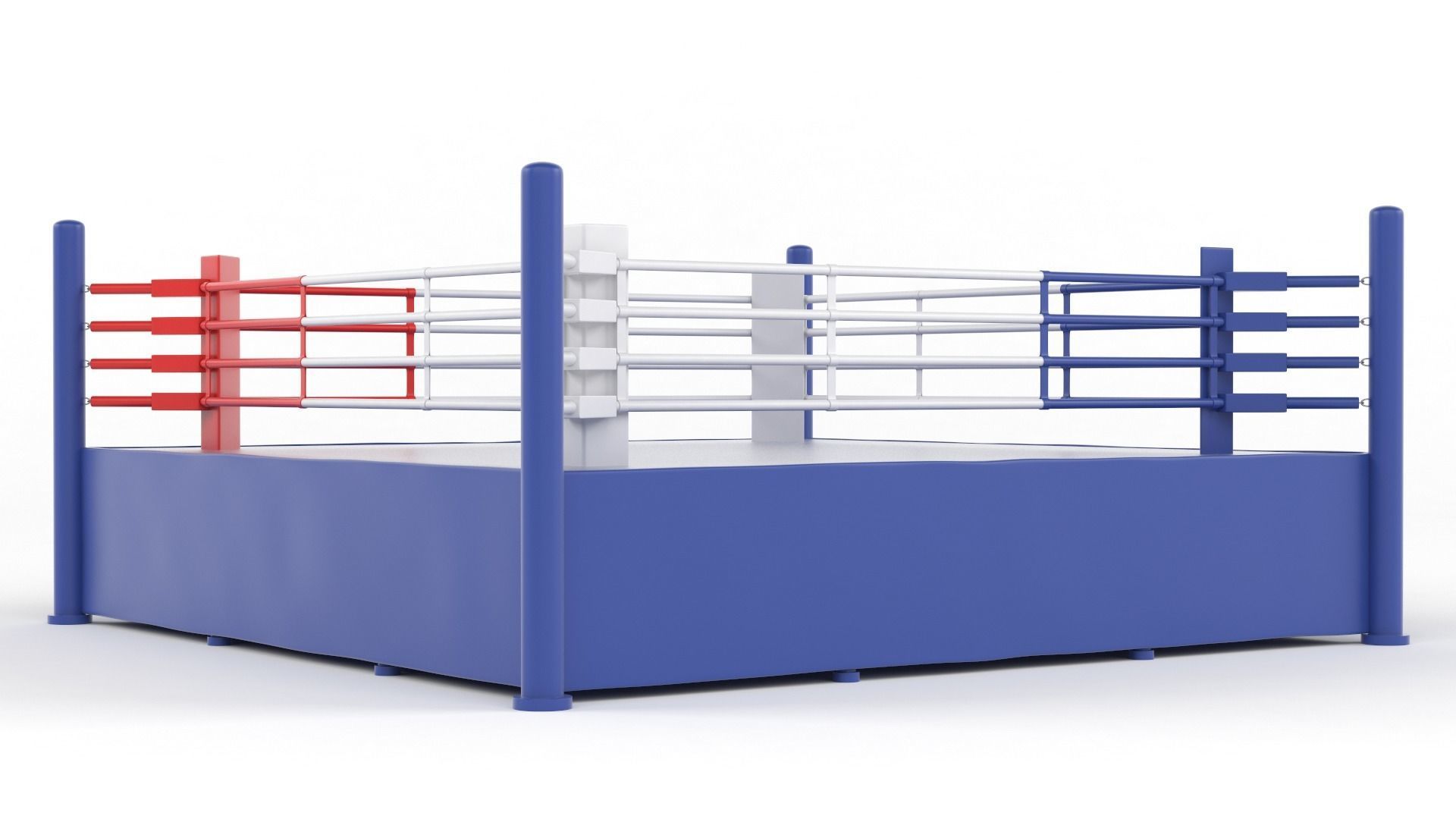 Boxing Ring 3D model_4
