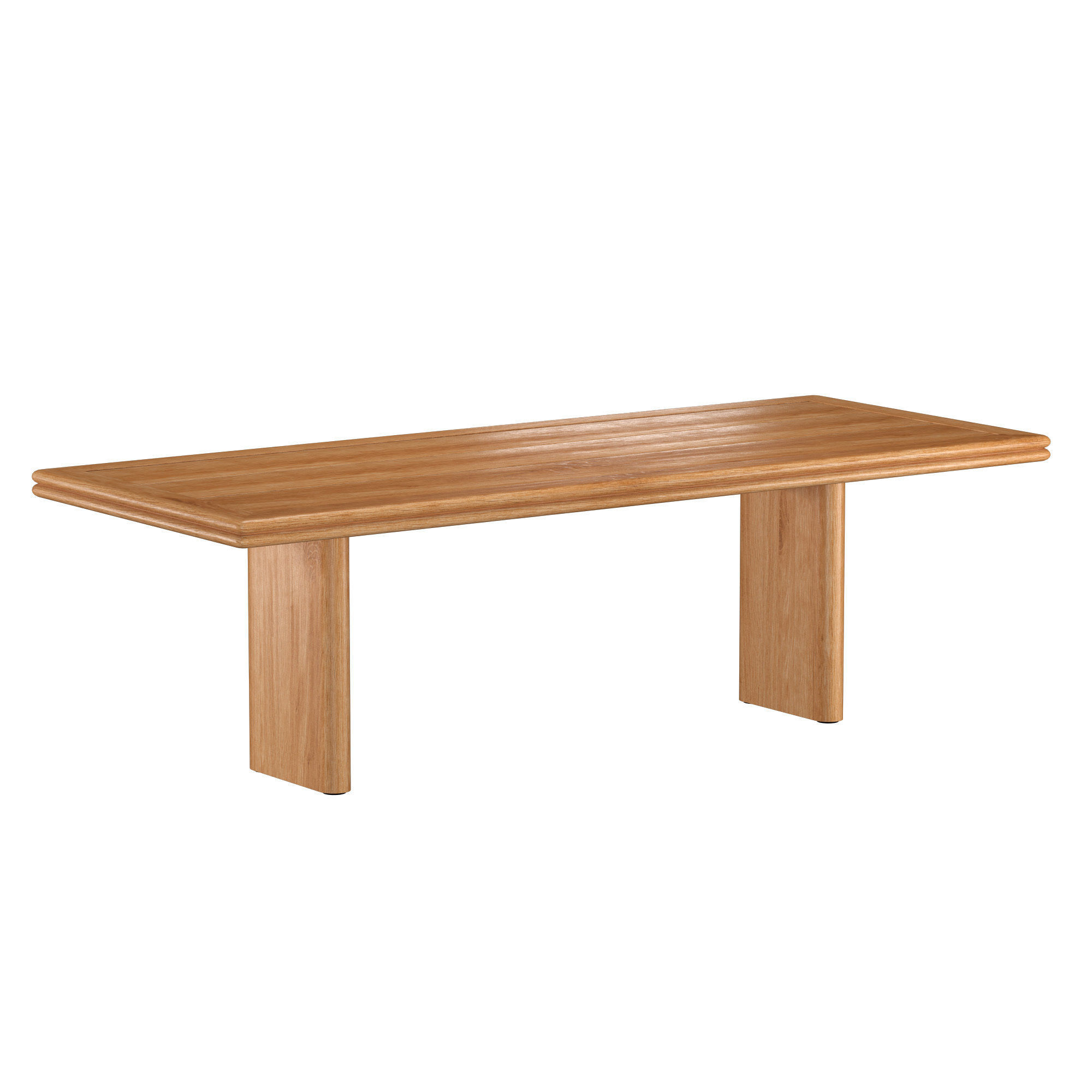 BONDI TEAK RECTANGULAR DINING TABLE 3D model_1