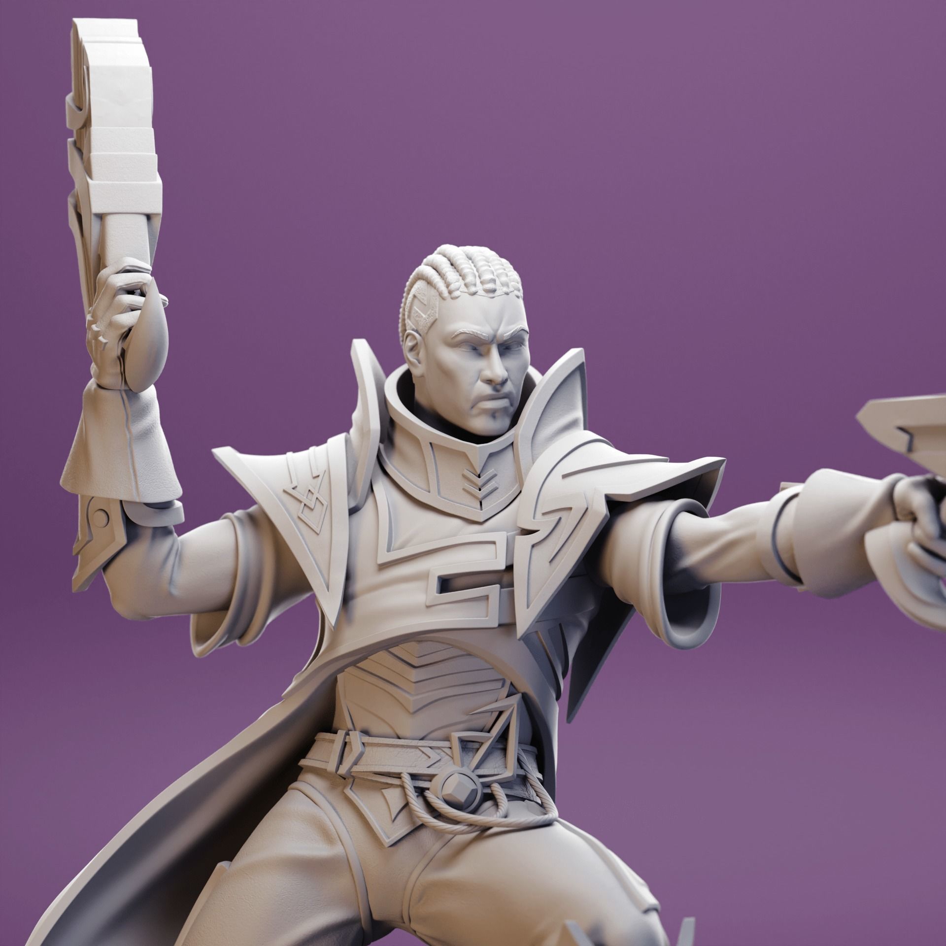 Lucian - The Purifier 3D print model_4