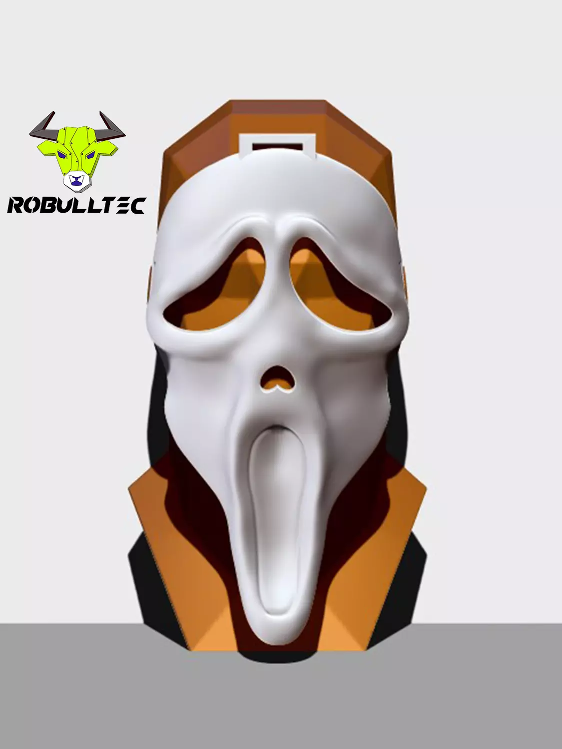 Ghost Face 3D print model