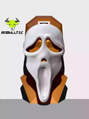 Ghost Face 3D print model