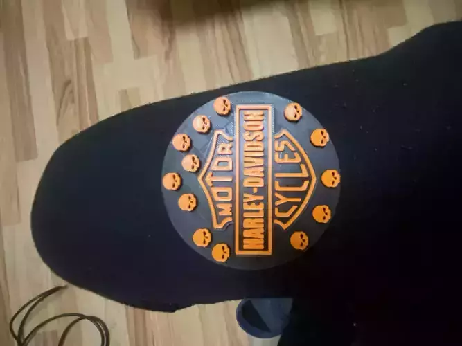 Harley Davidson beverage coaster