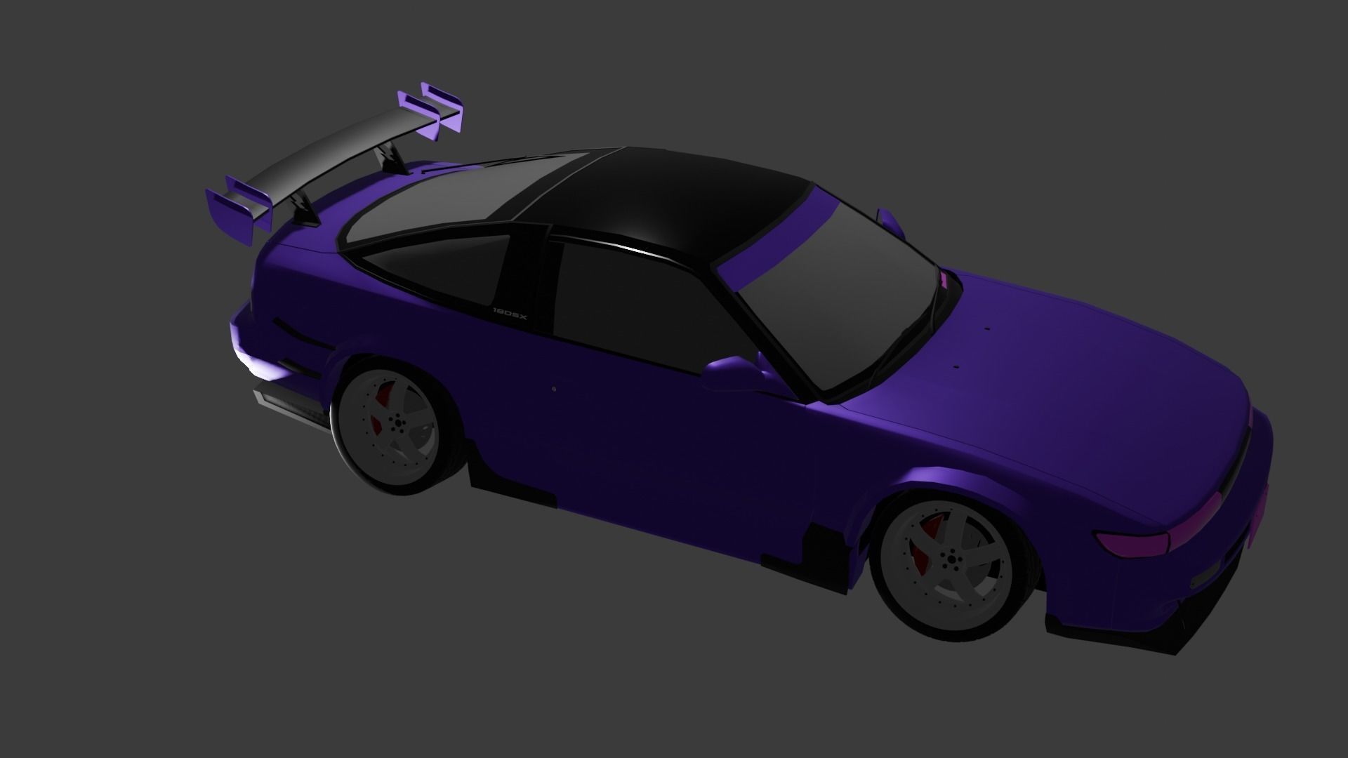 need for speed 3D module  Low-poly 3D model_4