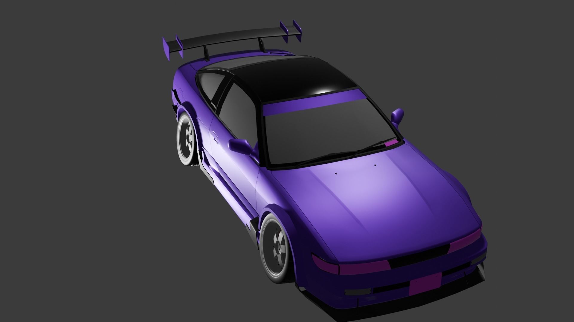 need for speed 3D module  Low-poly 3D model_3