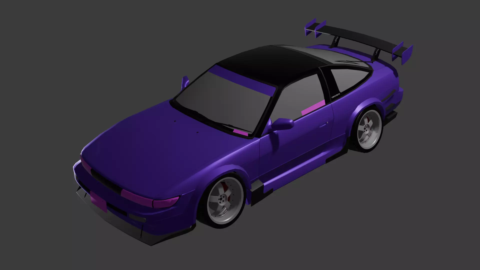 need for speed 3D module  Low-poly 3D model_0
