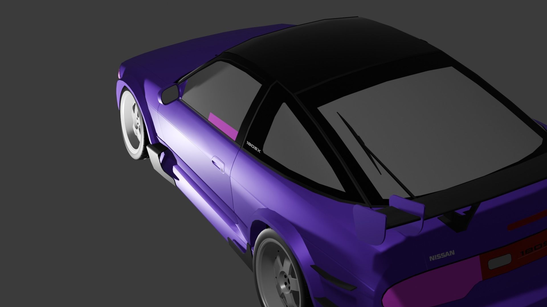 need for speed 3D module  Low-poly 3D model_8