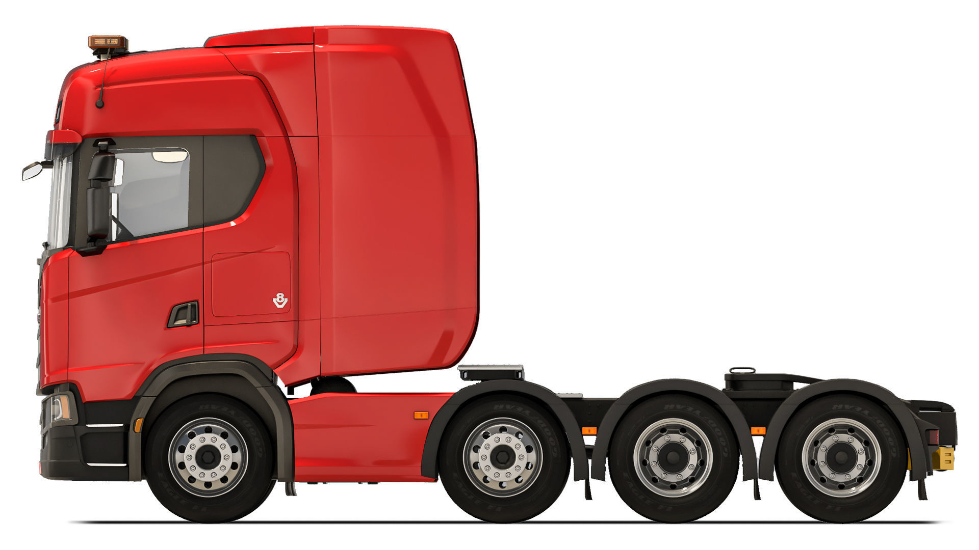 Truck R730 8X4 2020 3D model_1